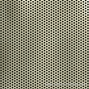 Round Hole Perforated Metal